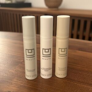 NEW U BEAUTY The Index Set Trial Deluxe Travel Size 3x 10ml